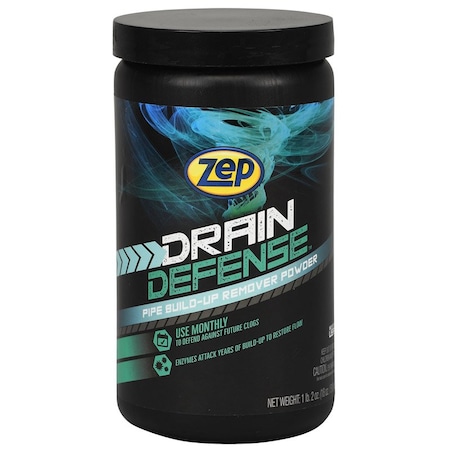 Zep Zep Drain Defense Powder Build-Up Remover 18 oz ZDC16